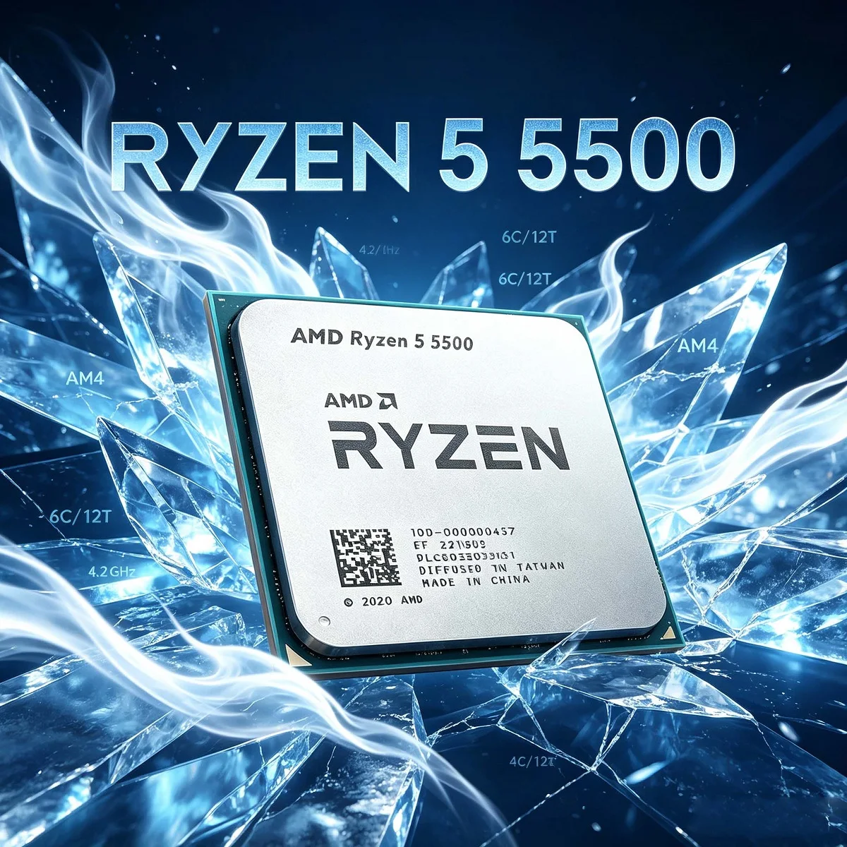 Amd Cpu Ryzen 5 - AMD Ryzen 5 5500 Processor CPU