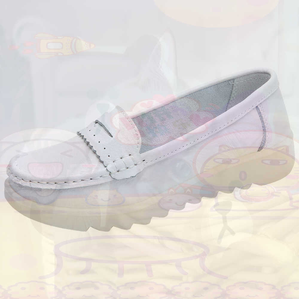 Office Tech Products - Mocassin Rijden Tienersneakers Skateboarden Damesschoenen Zilver