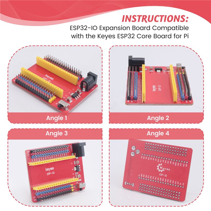 A01E-ESP32-IO uitbreidingskaar - Raspberry Pi Keyboard recensie en prijs