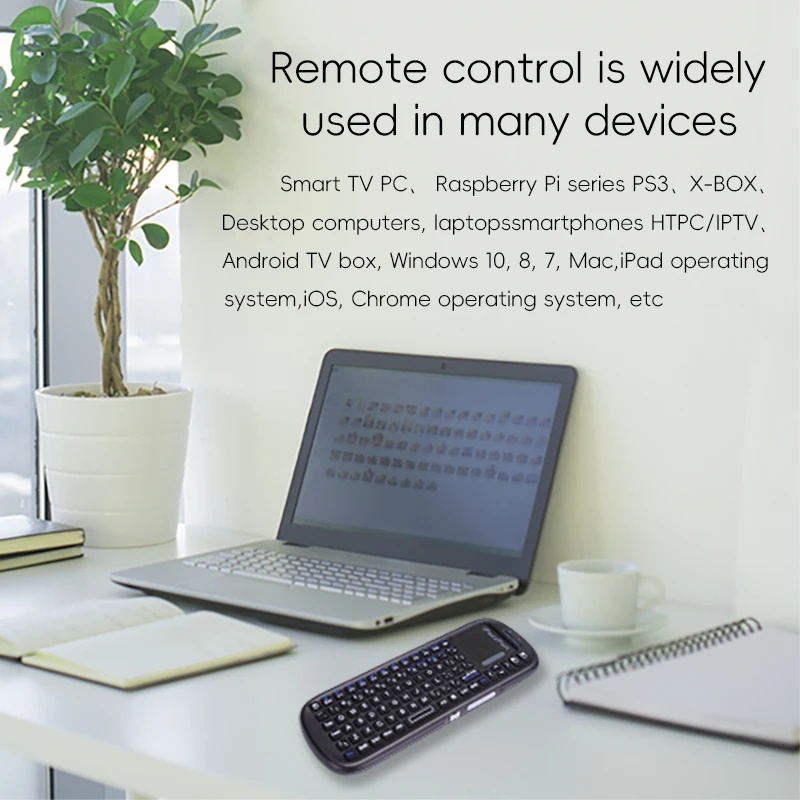 Draadloos Mini-toetsenbord Blu - Raspberry Pi Keyboard recensie en prijs