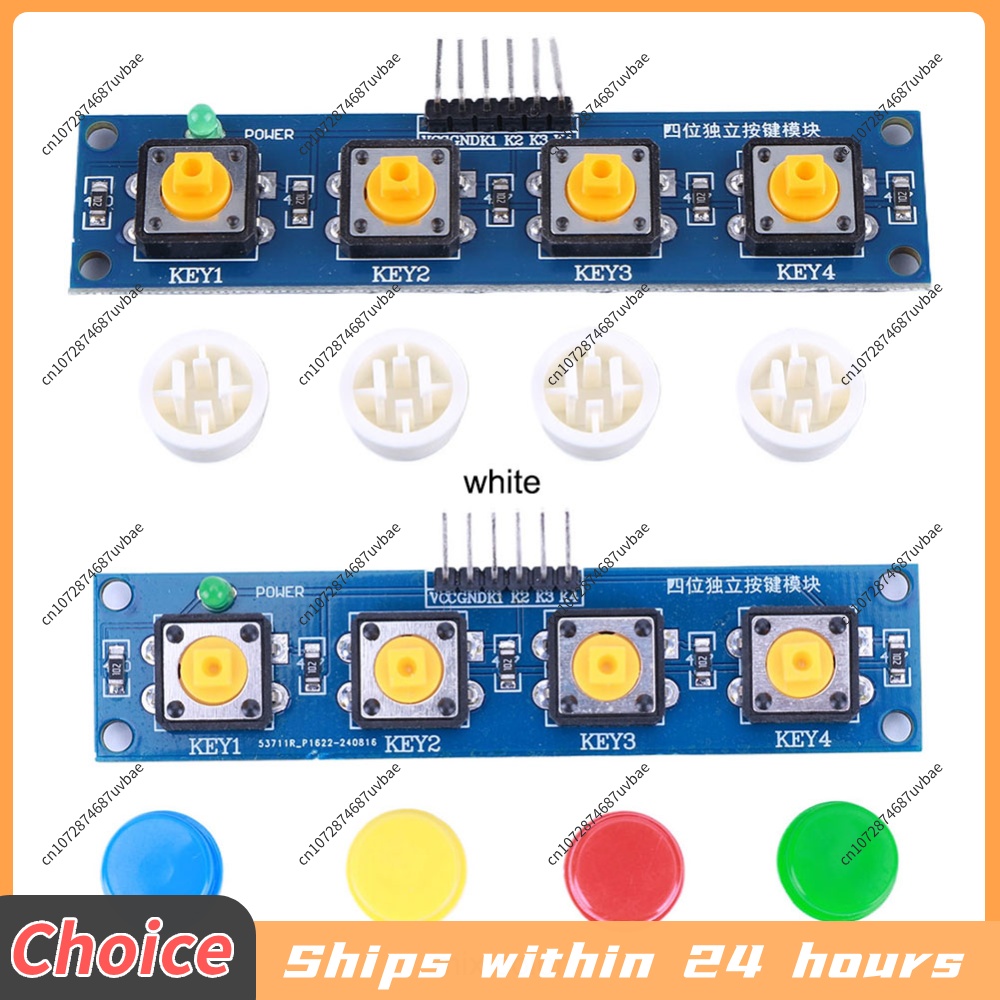 4 onafhankelijke knoppen toets - Raspberry Pi Keyboard recensie en prijs