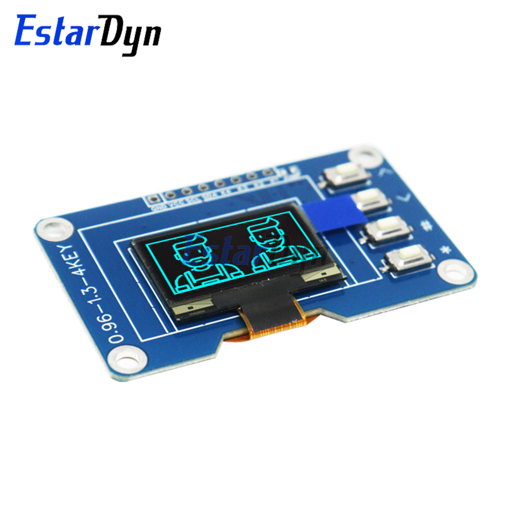 0,96 inch OLED-display met 4x4 - Raspberry Pi Keyboard recensie en prijs