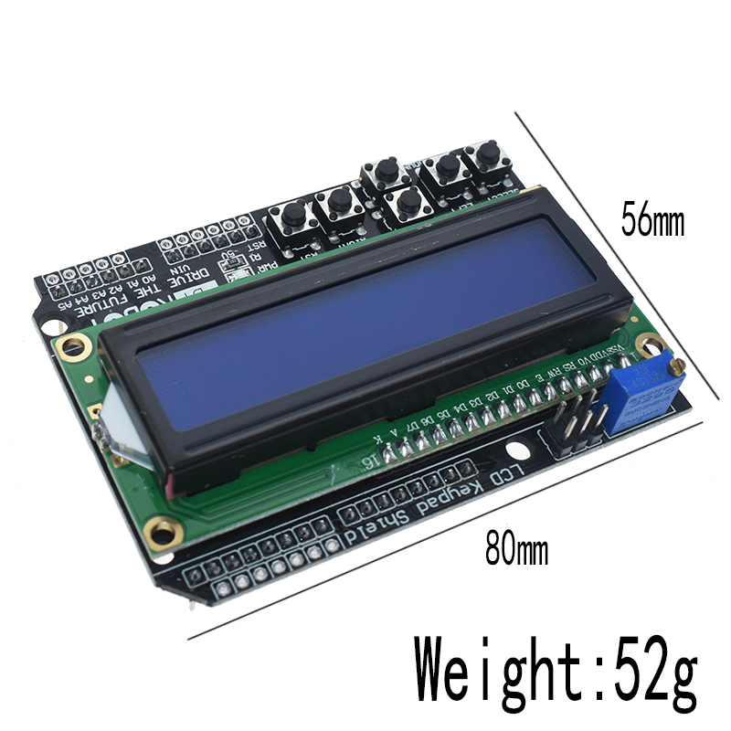 1Pcs Lcd Keypad Shield LCD1602 - Raspberry Pi Keyboard recensie en prijs