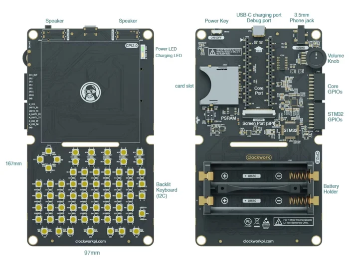 PicoCalc-kit is een Raspberry  - Raspberry Pi Keyboard recensie en prijs