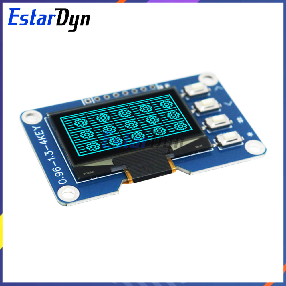 1,3 inch OLED-display met 4x4  - Raspberry Pi Keyboard recensie en prijs