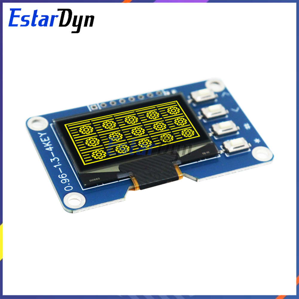 1,3 inch OLED-display met 4x4  - Raspberry Pi Keyboard recensie en prijs
