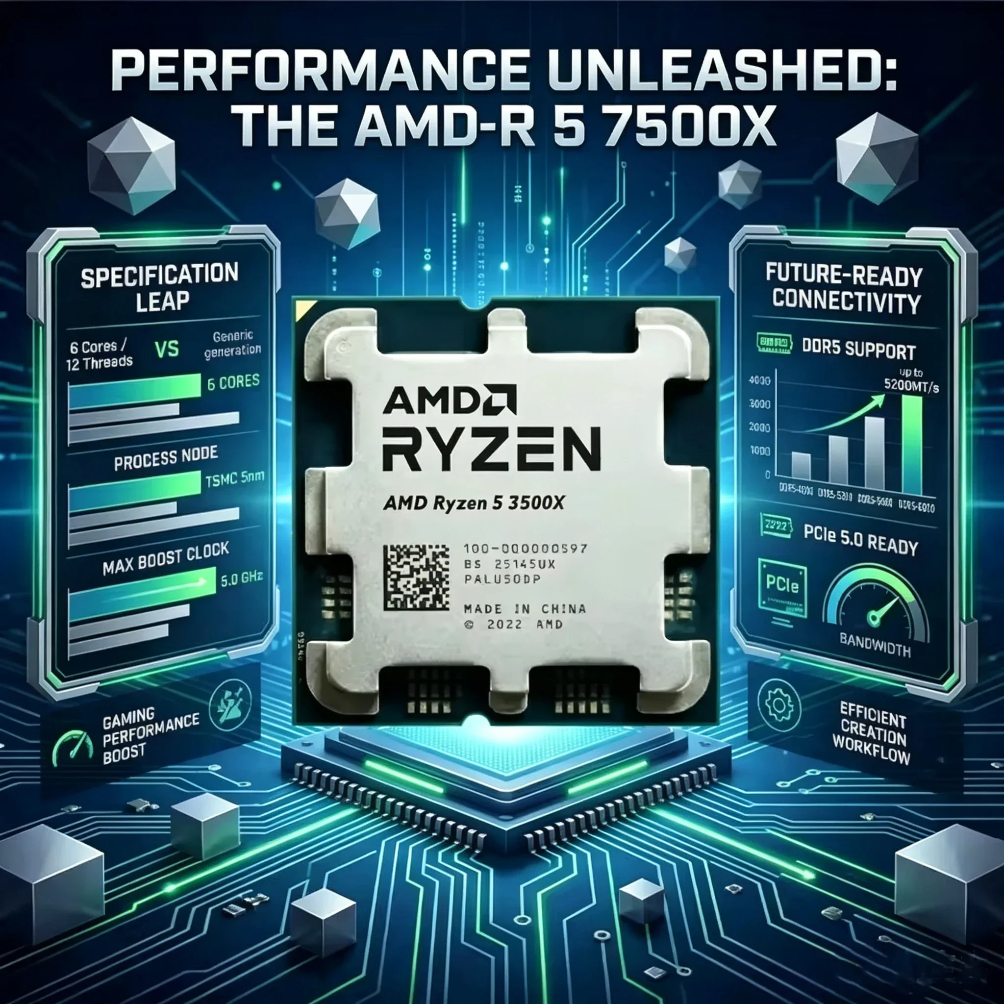 AMD Ryzen 5 3500X R5 3500X 6-C - Amd Cpu Ryzen 5 recensie en prijs