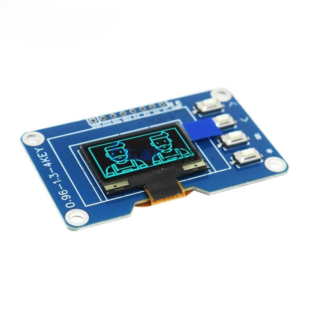 0,96 inch OLED-display met 4x4 - Raspberry Pi Keyboard recensie en prijs