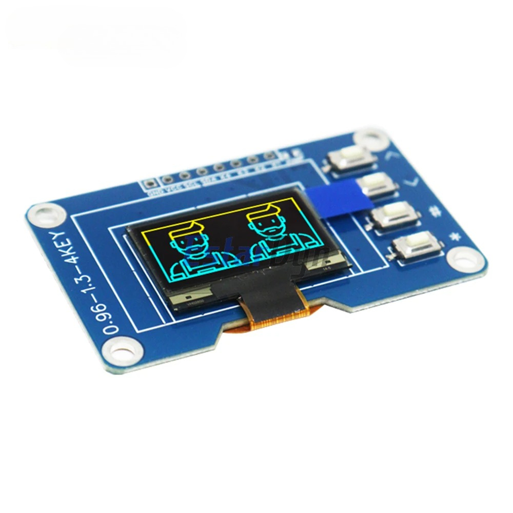 0,96 inch OLED-display met 4x4 - Raspberry Pi Keyboard recensie en prijs